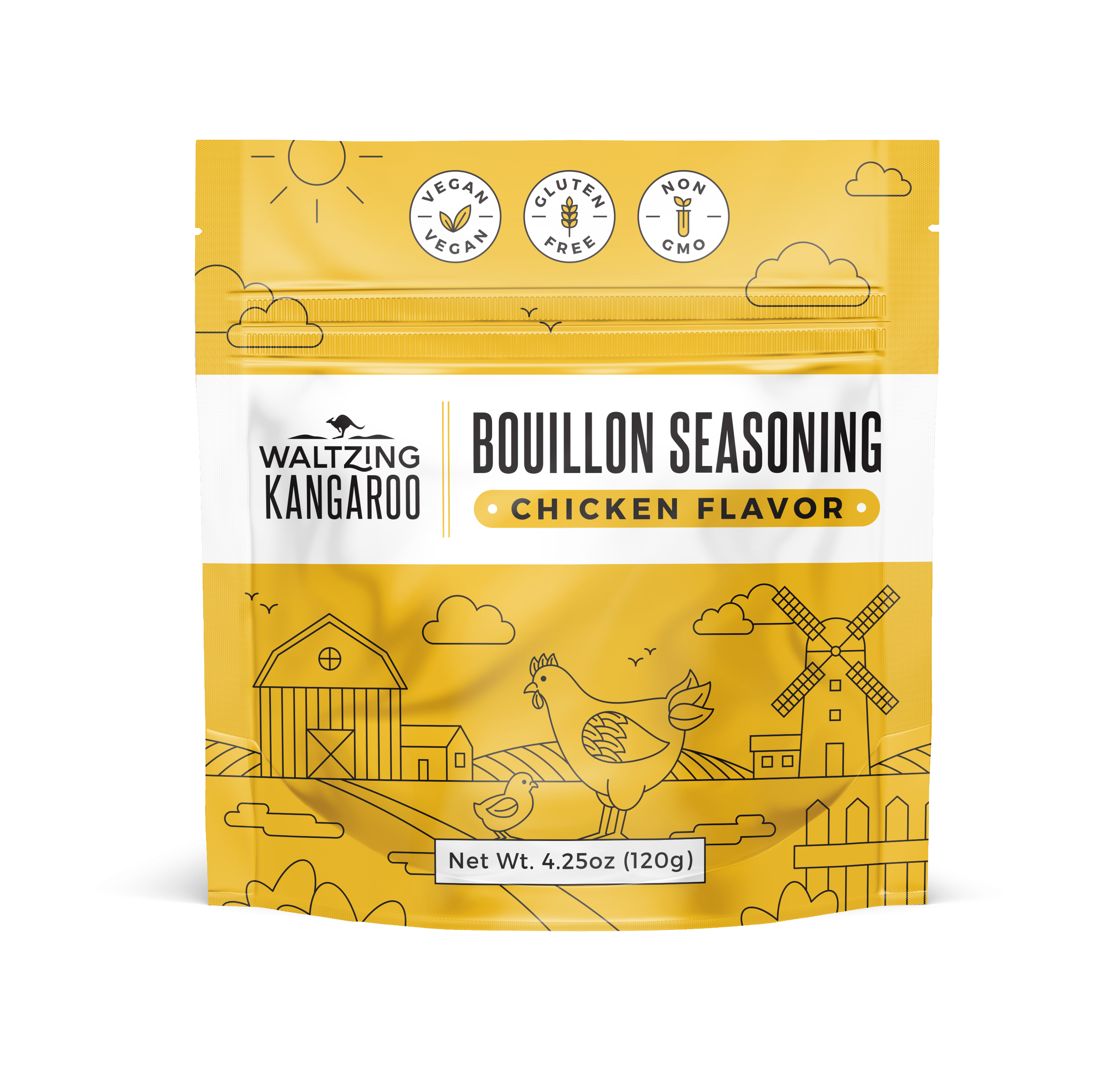 1 Chicken Flavor Bouillon Seasoning